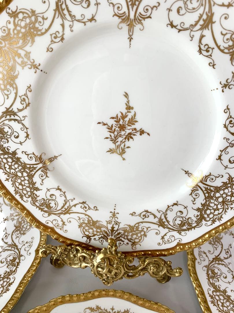 【Coalport】プレート　ディナープレート　4枚