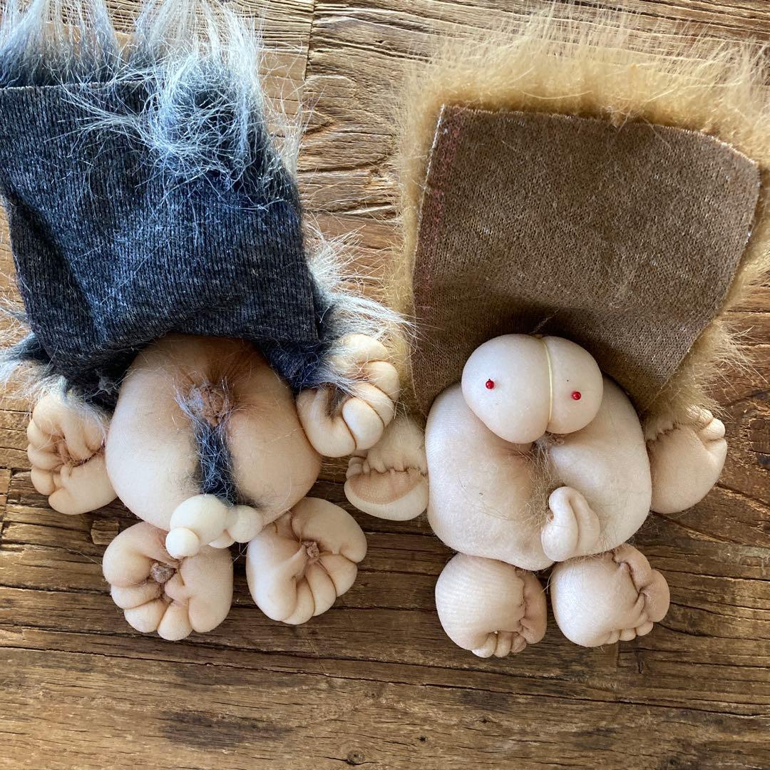 70's ヴィンテージ　ヒッピー　ドール　caveman エロ　ヌード　モケモケ