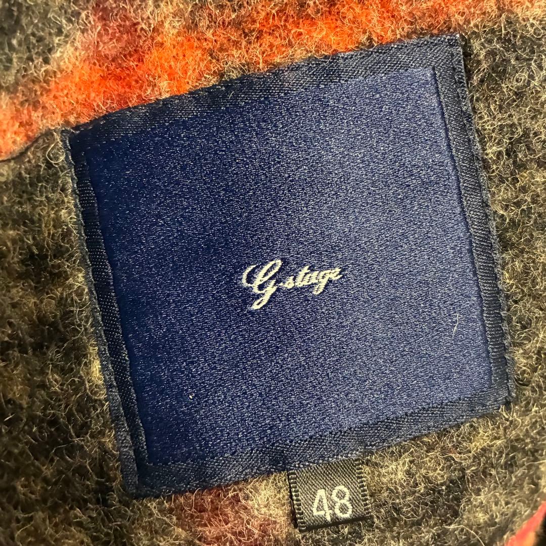 G-STAGE 【美品】 高年式 近年 蜂 ビー イタリア製 チェック コート
