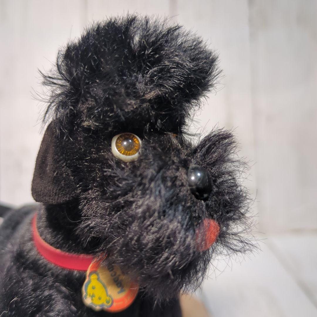 シュタイフ プードルSnobby 犬 ヴィンテージSteiffドイツAll ID