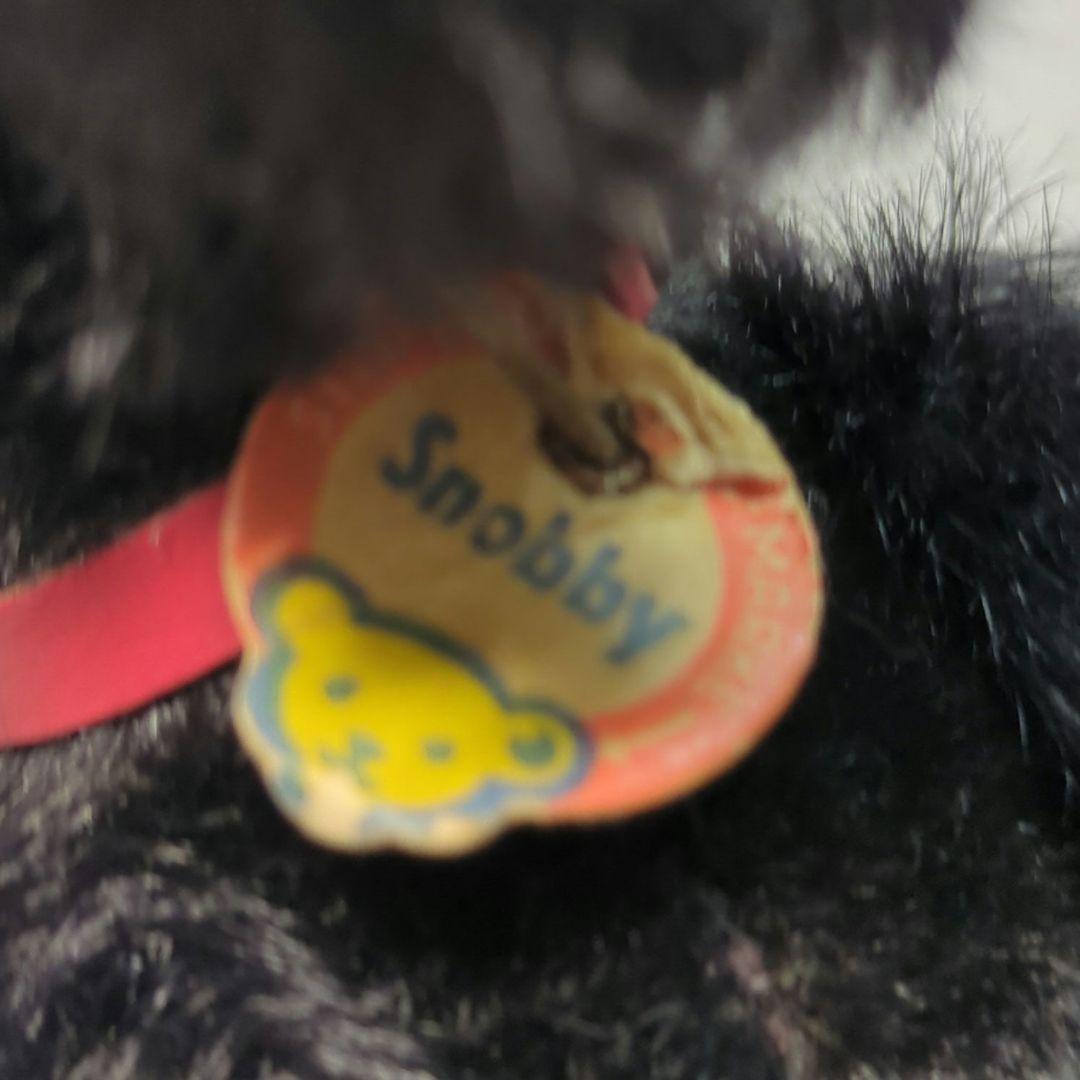 シュタイフ プードルSnobby 犬 ヴィンテージSteiffドイツAll ID