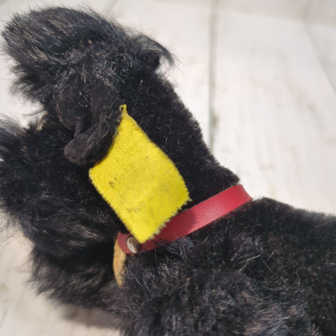 シュタイフ プードルSnobby 犬 ヴィンテージSteiffドイツAll ID