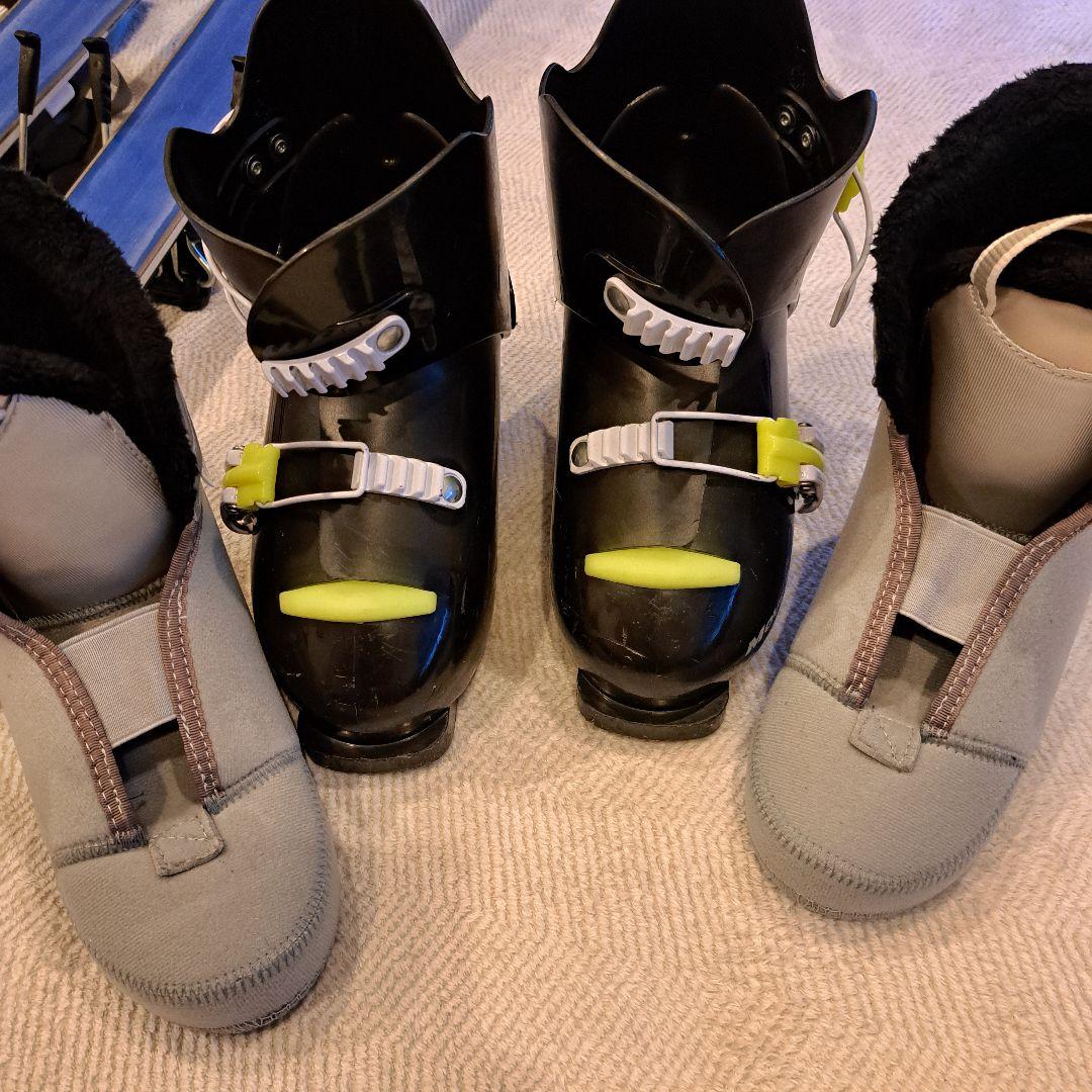 120 スキー 板 ブーツ セット ジュニア まとめ売り キッズ