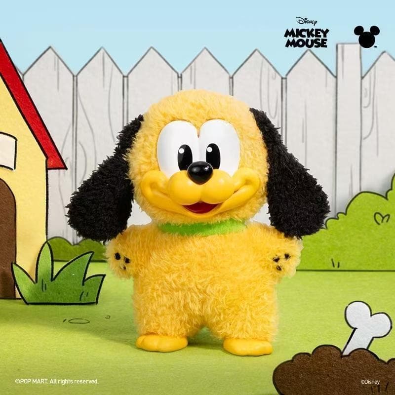 ポップマート ディズニー ぬいぐるみキーチェーン プルート - メルカリ