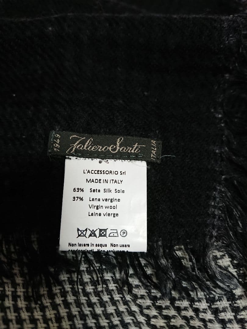 ファリエロ サルティ　Faliero Sarti　ストール　グレンチェック