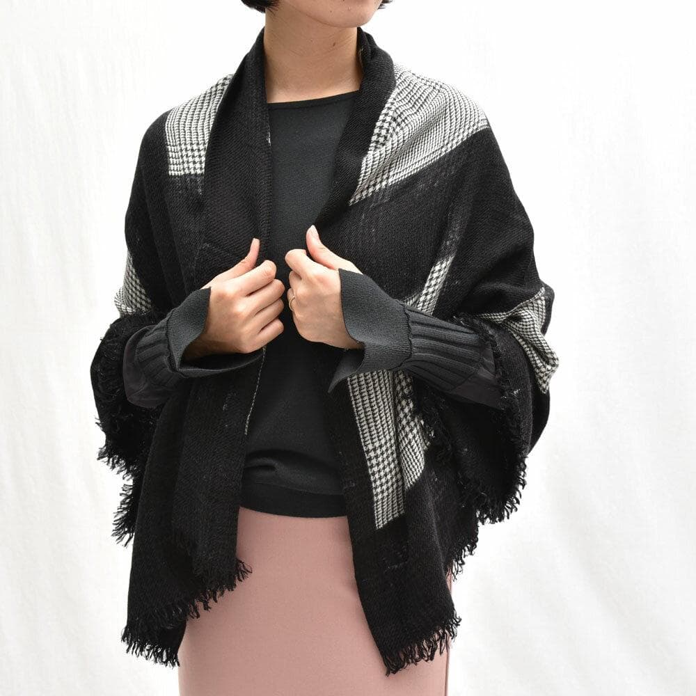 ファリエロ サルティ　Faliero Sarti　ストール　グレンチェック