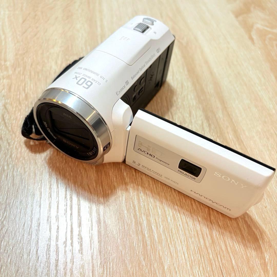 【スピード発送】動作確認済みSONYハンディカム　HDR-PJ675