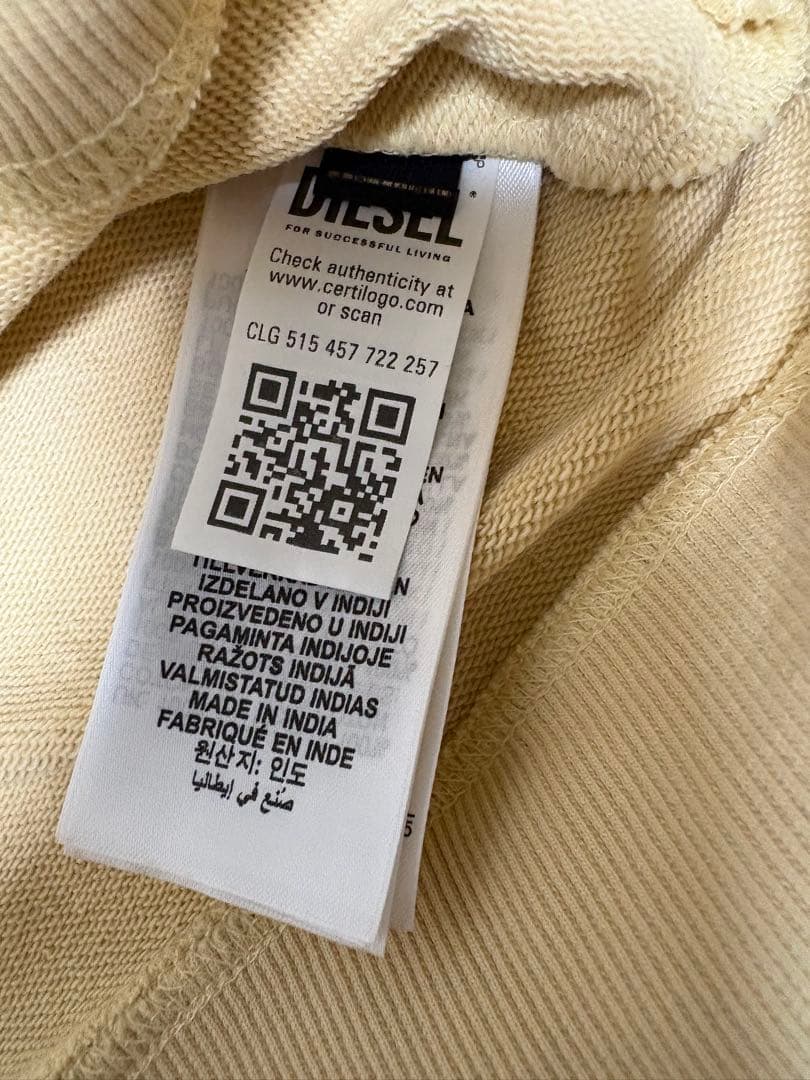 【新中古】DIESEL グラフィックプリント トレーナー