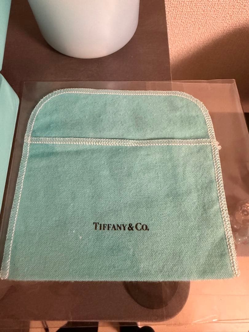 美品Tiffany TワイヤーブレスレットイエローゴールドM