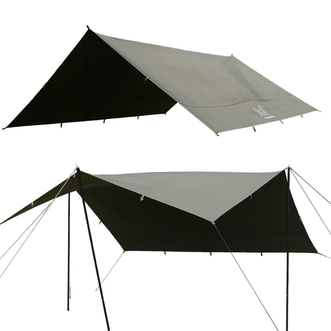 【新品未使用】FUTURE FOX TCスクエアタープ (ブラック)