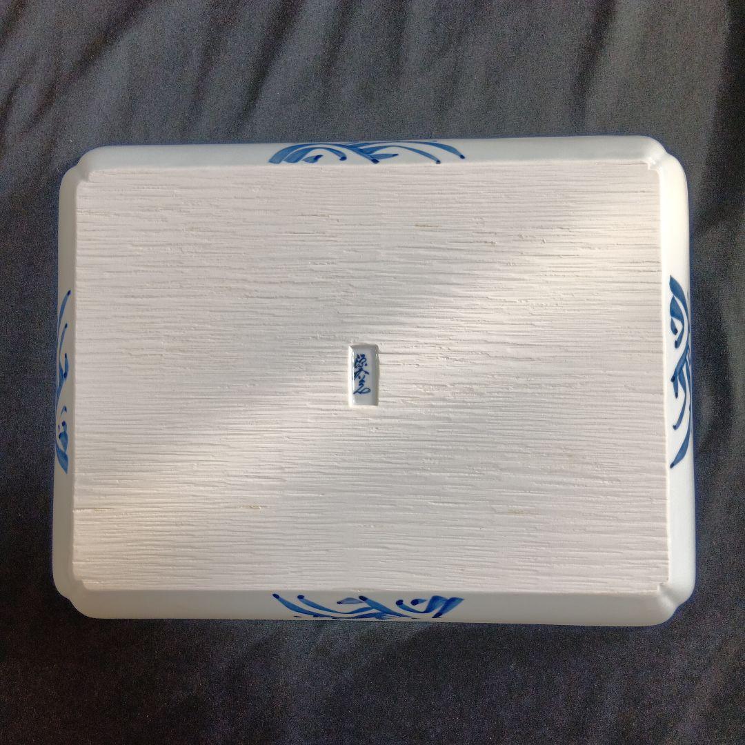 源右衛門　波模様の皿 特大大中小22枚セット