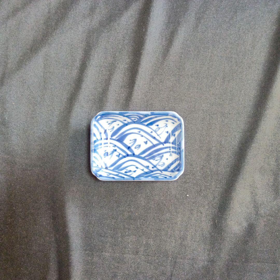 源右衛門　波模様の皿 特大大中小22枚セット