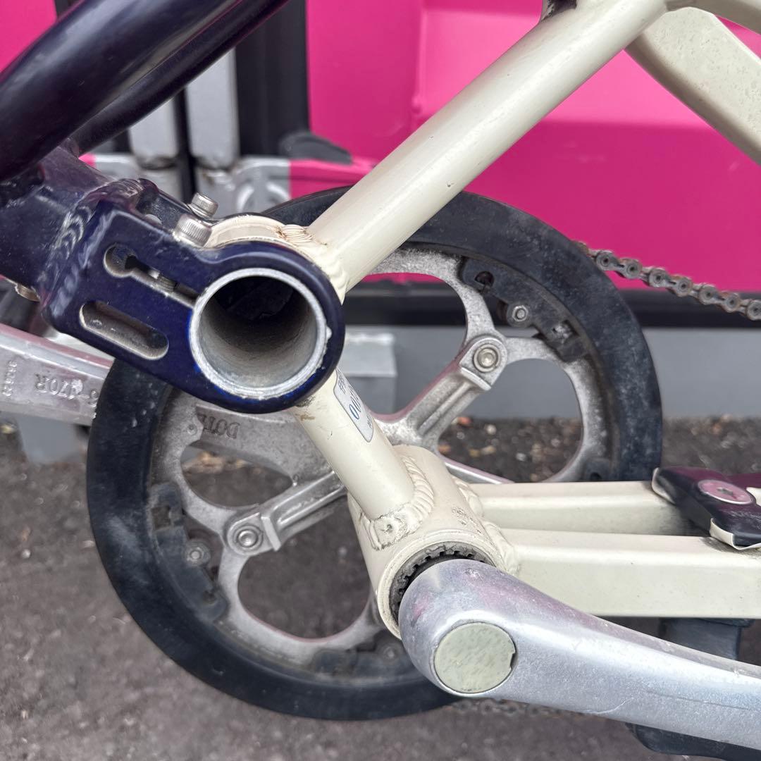 PEUGEOT 折りたたみ自転車 ネイビー CRIQUET - メルカリ