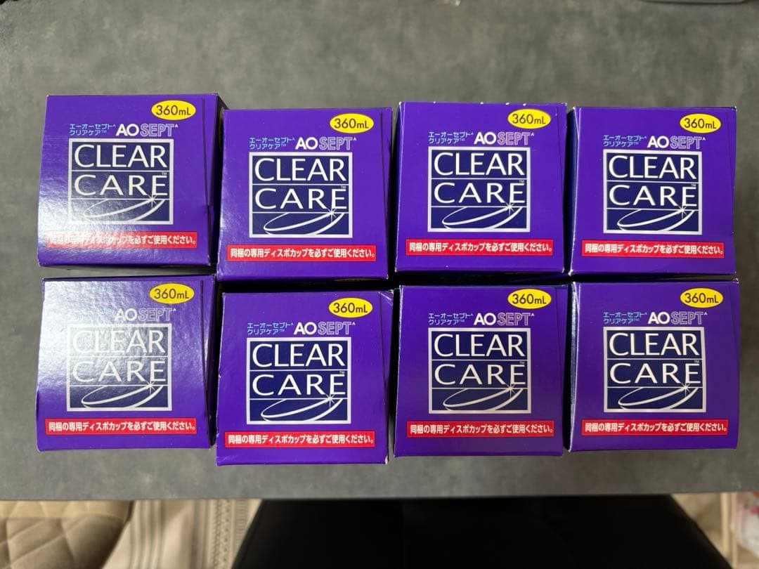 Alcon CLEAR CARE 360ml 8本セット