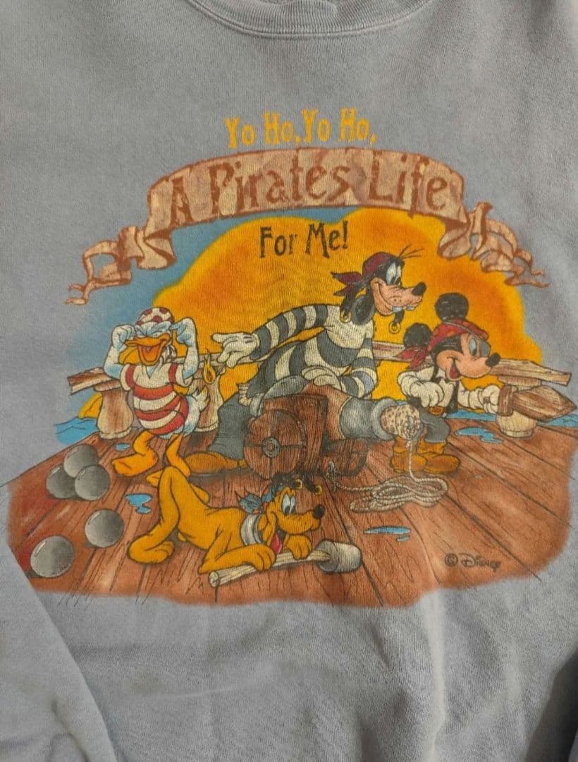 カリブの海賊 ヴィンテージ スウェット カリブの海賊 ヴィンテージ