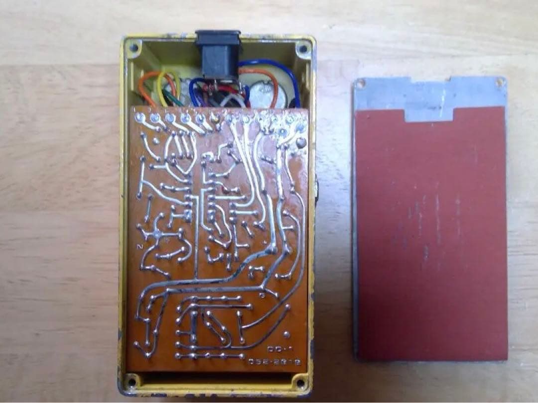 Boss OD－1 オーバードライブ　ビンテージ　銀ネジレイセオンクワッドコア