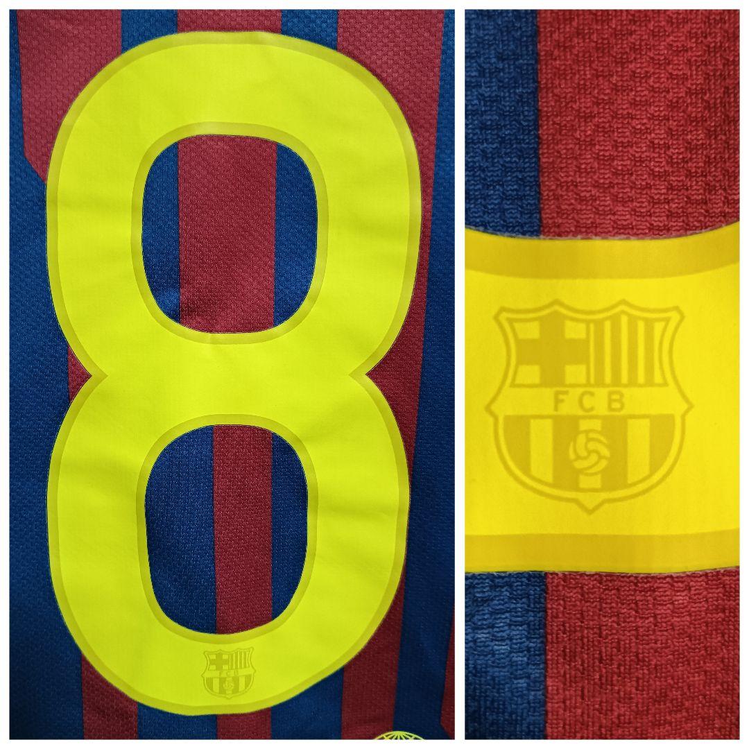 ナイキ バルセロナ イニエスタ #8 ユニフォーム 11/12ホーム S
