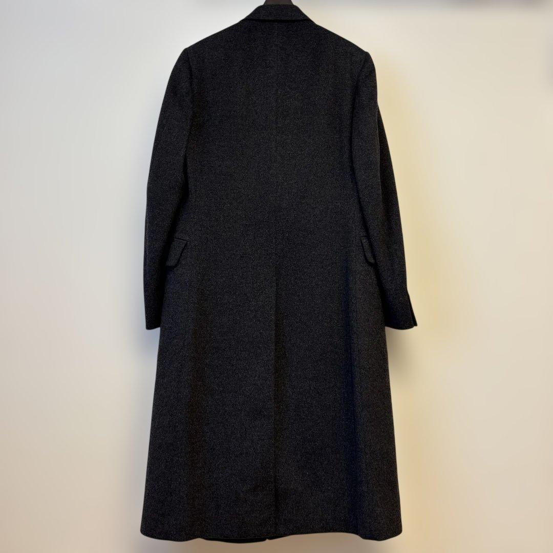 R*0様 アクアスキュータム ピュアカシミヤ　チェスターコート　チャコール　サイ