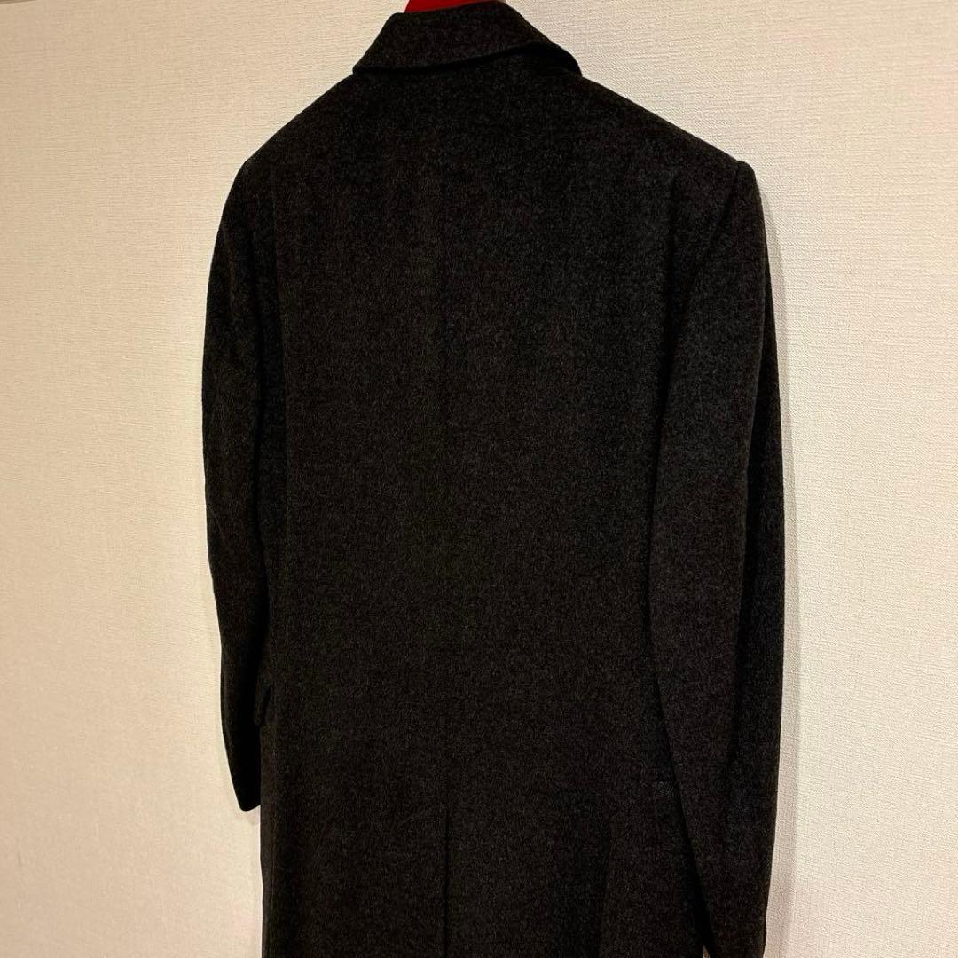 R*0様 アクアスキュータム ピュアカシミヤ　チェスターコート　チャコール　サイ