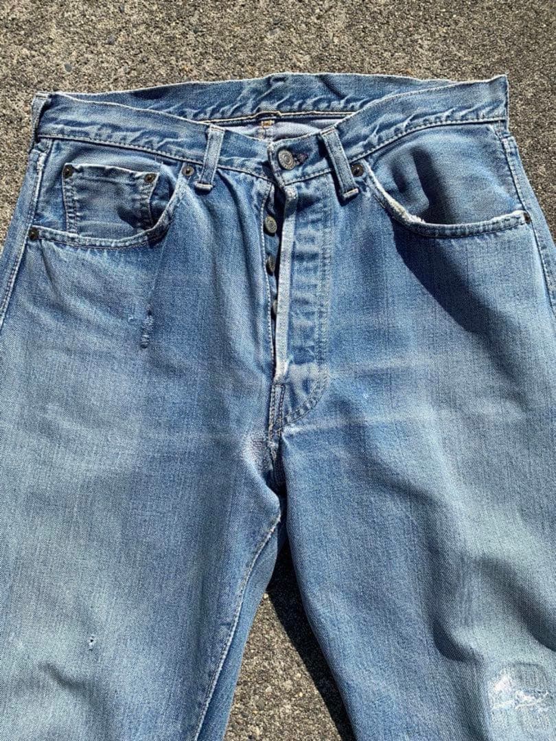 50s 60s Levi´s 501XX オリジナル オフセット 雰囲気系 ボロ