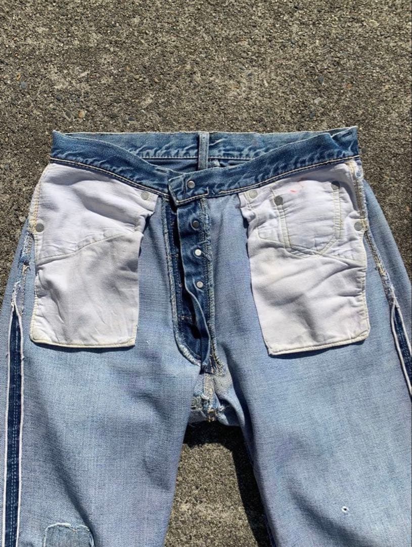 50s 60s Levi´s 501XX オリジナル オフセット 雰囲気系 ボロ