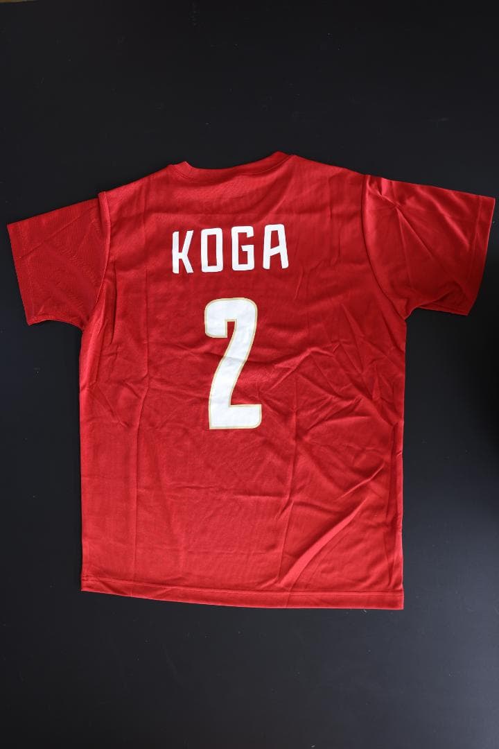 NECレッドロケッツ 日本代表 古賀選手 応援Tシャツ 背番号2 サイズXL