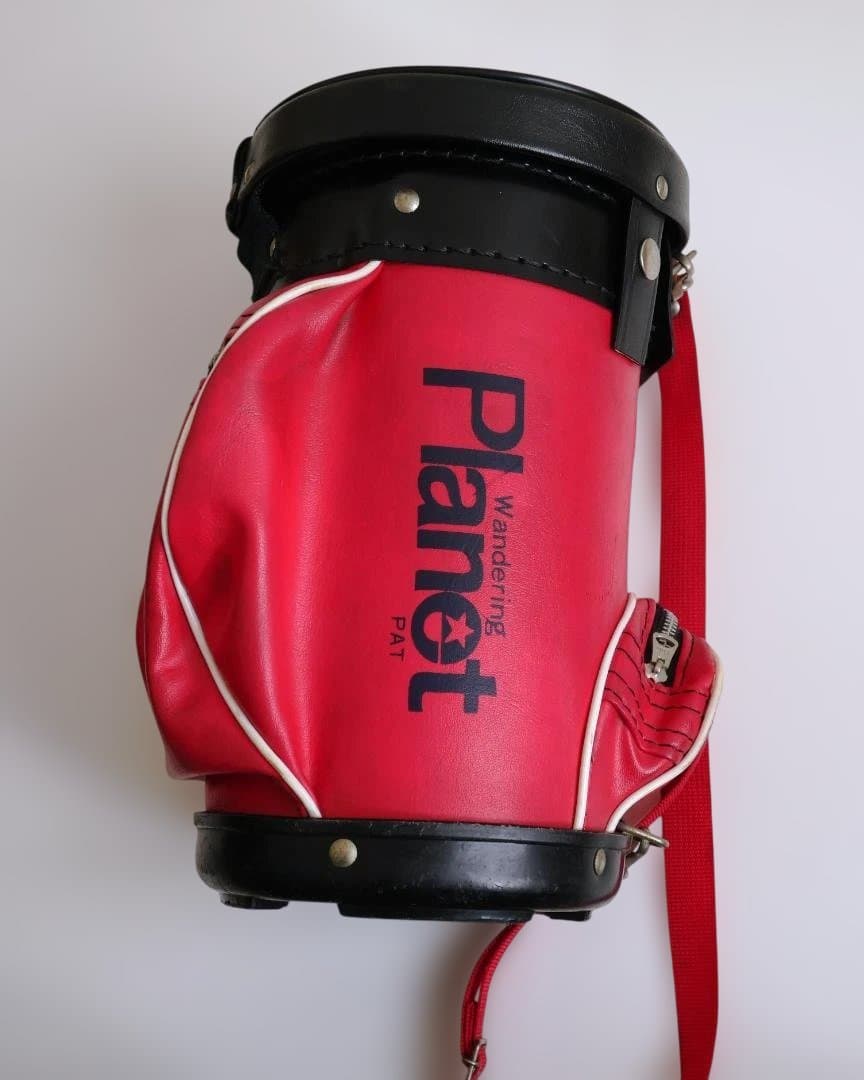 希少中古】Wandering Planet ミニキャディーバッグ[赤] - メルカリ