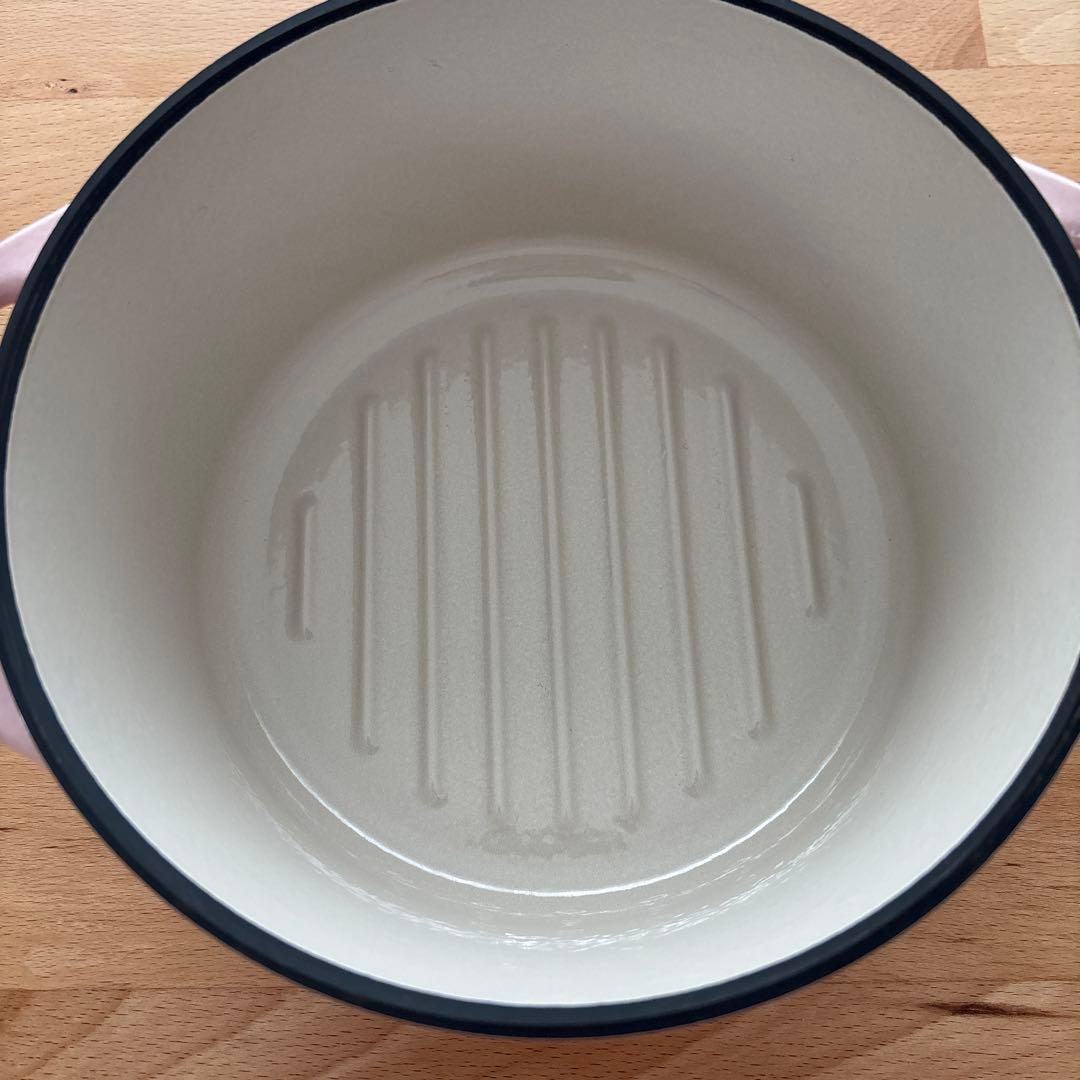 【新品•未使用】バーミキュラ オーブンポット 18cmパールピンクレシピ本付き