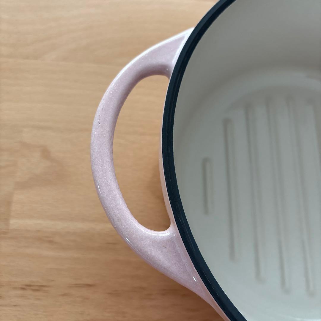 【新品•未使用】バーミキュラ オーブンポット 18cmパールピンクレシピ本付き