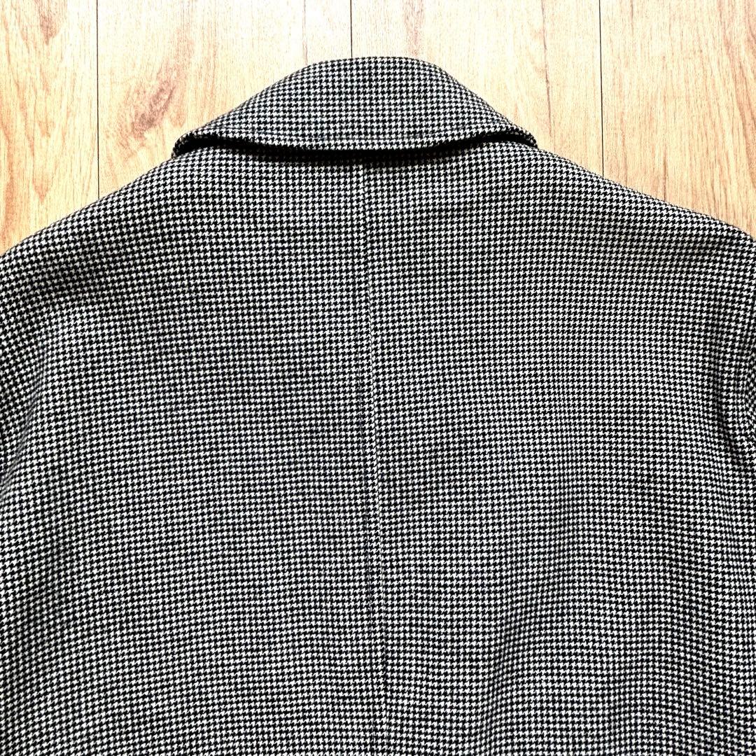 UNITED ARROWS ステンカラーコートウール 千鳥 ライナー付 Mサイズ