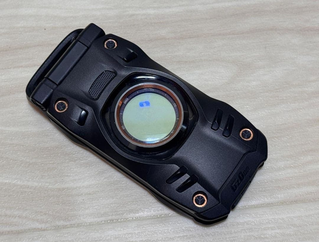 GZ ONE TYPE -XX ブラック デジタル表示 携帯電話本体