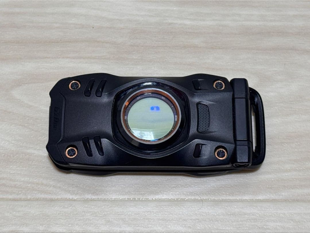 GZ ONE TYPE -XX ブラック デジタル表示 携帯電話本体