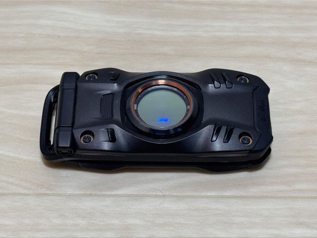 GZ ONE TYPE -XX ブラック デジタル表示 携帯電話本体