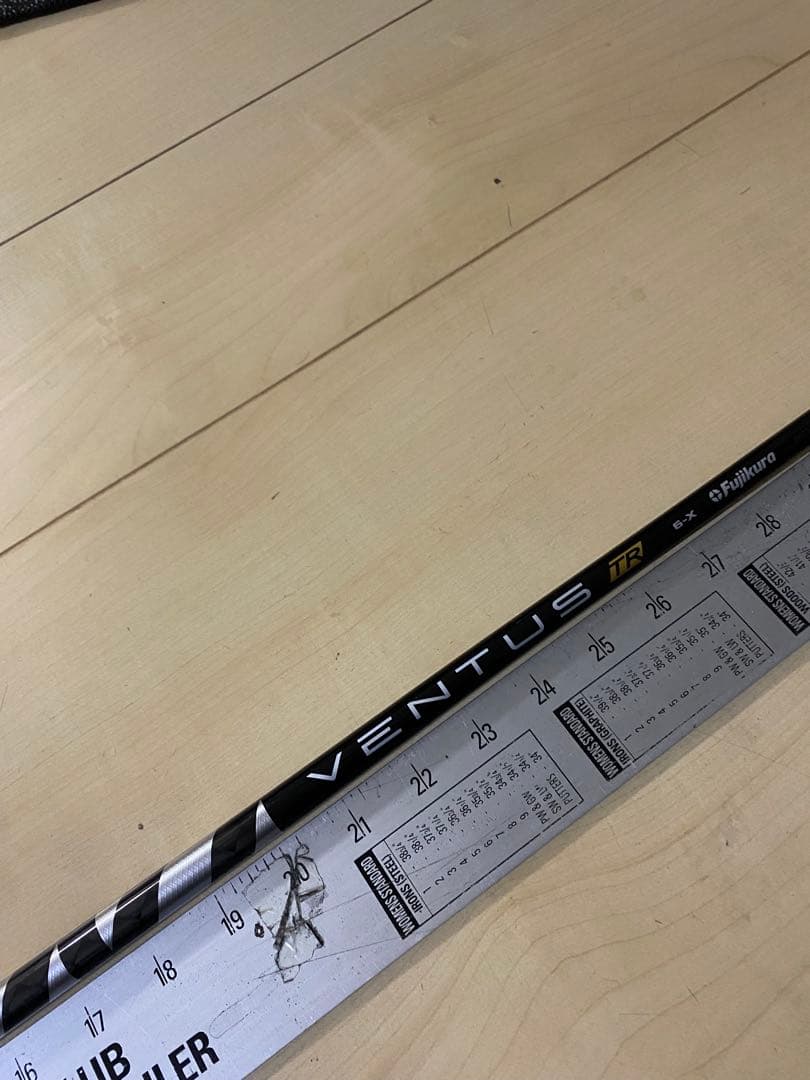 564 フジクラ　ベンタスブラックTR 6X ピンスリーブ付　ドライバー用