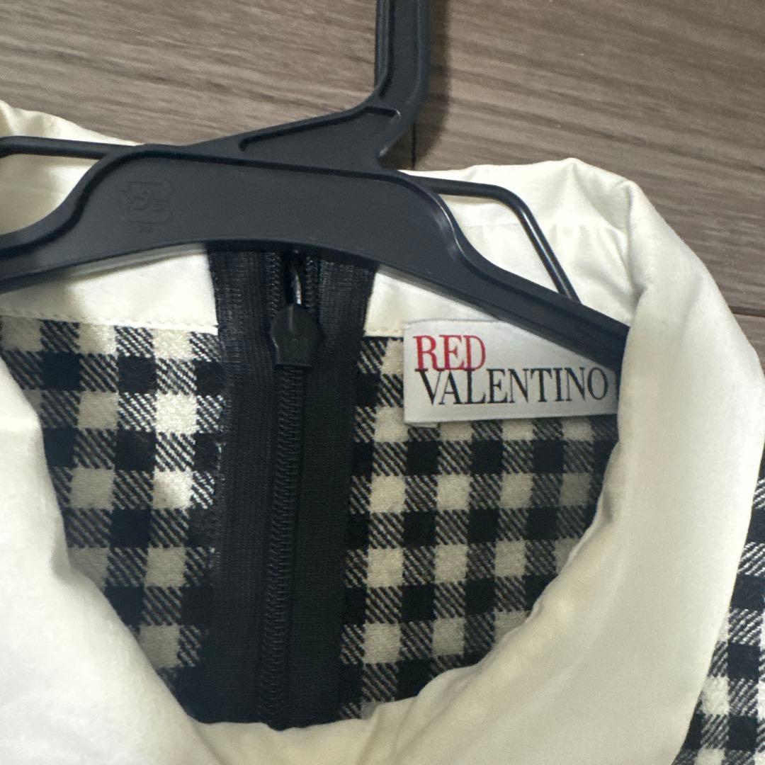 RED VALENTINO チェック柄ワンピース 40