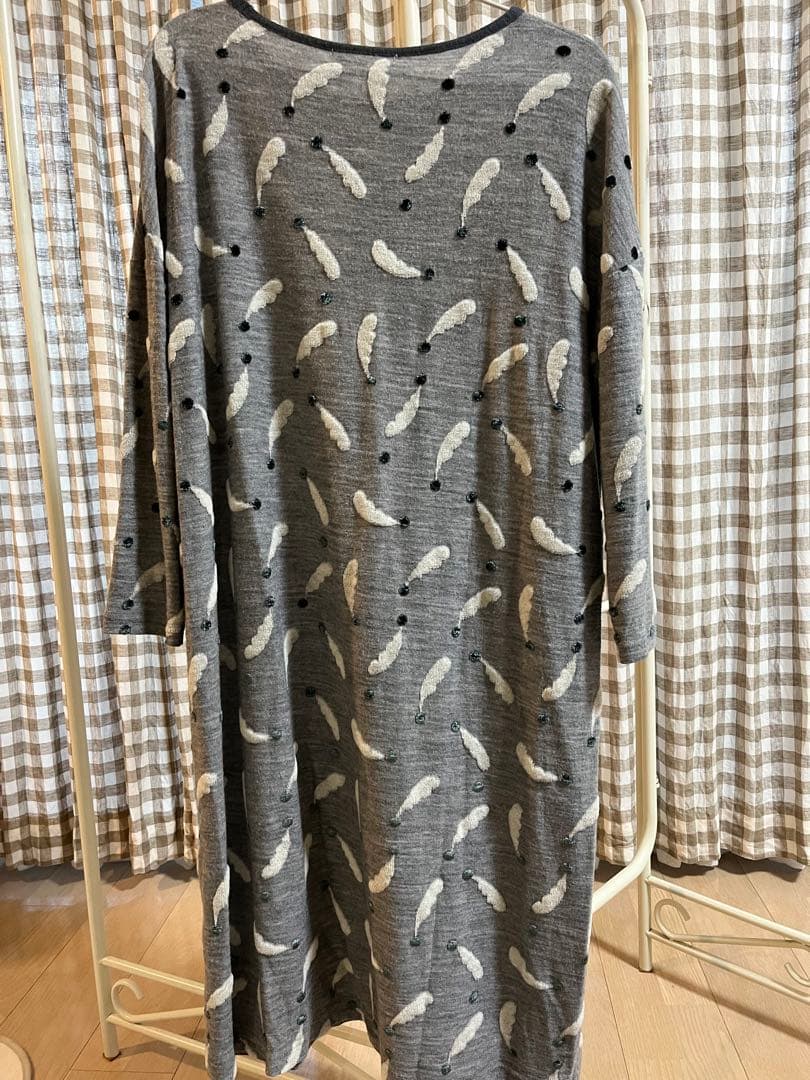 ミナペルホネン feather seed ワンピース 40サイズ L108792221