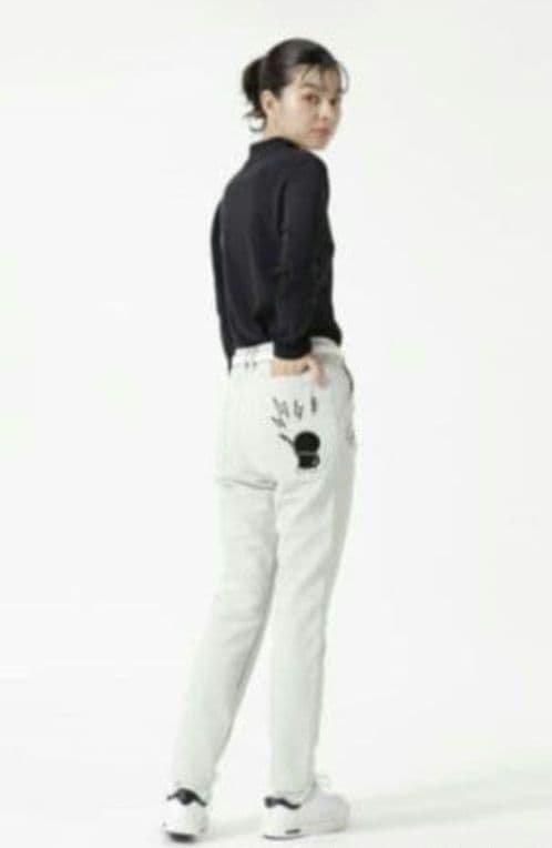 再再再値下新品 ジャックバニー パンツ1 ドラえもん裏起毛グレー定価