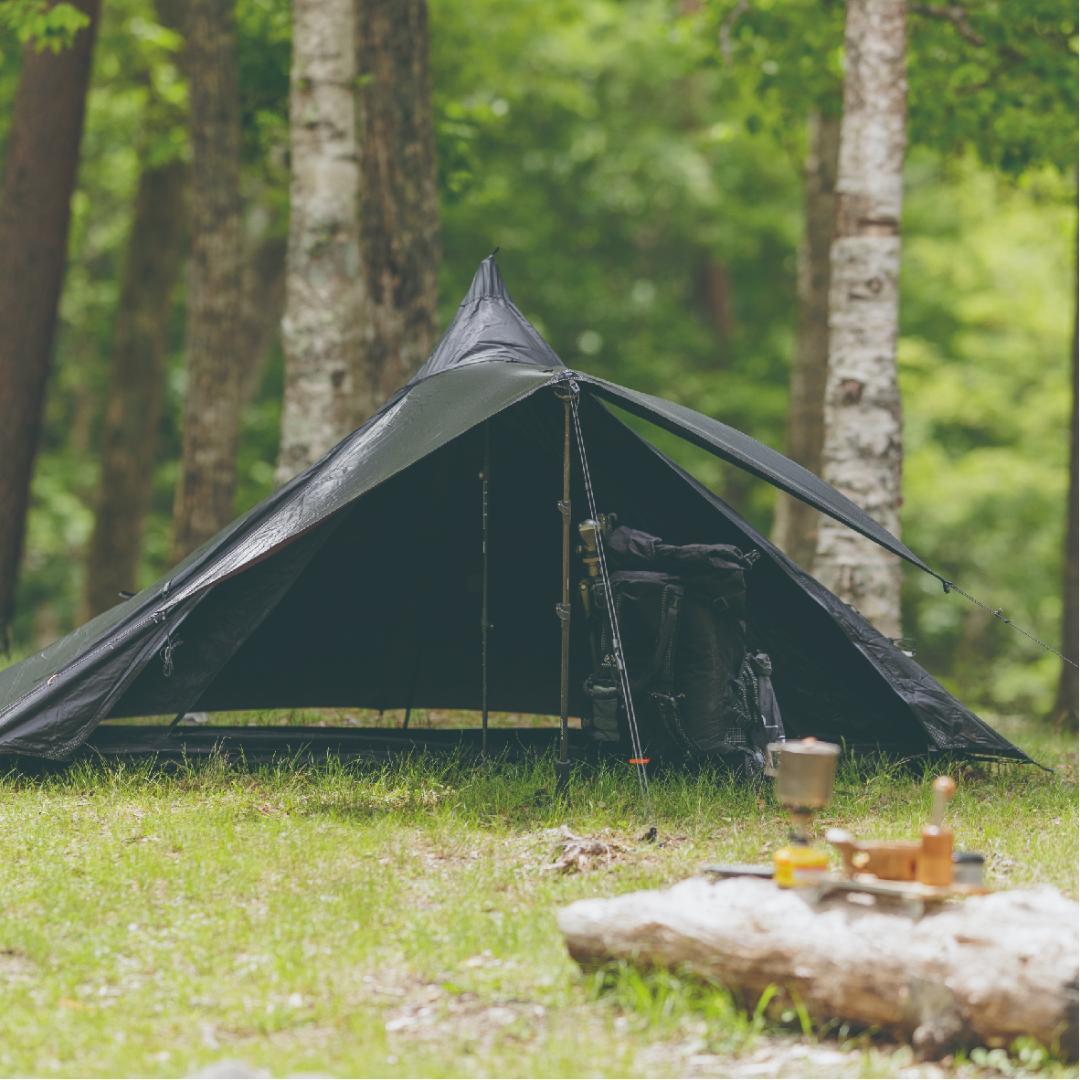 新品 未使用 プレテント ソロイスト ブラック