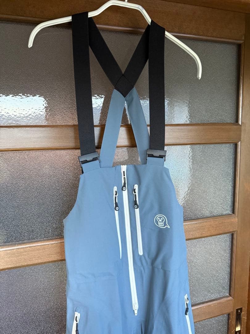 unfudge 上下セット　スモークアノラックL　スモークビブパンツM