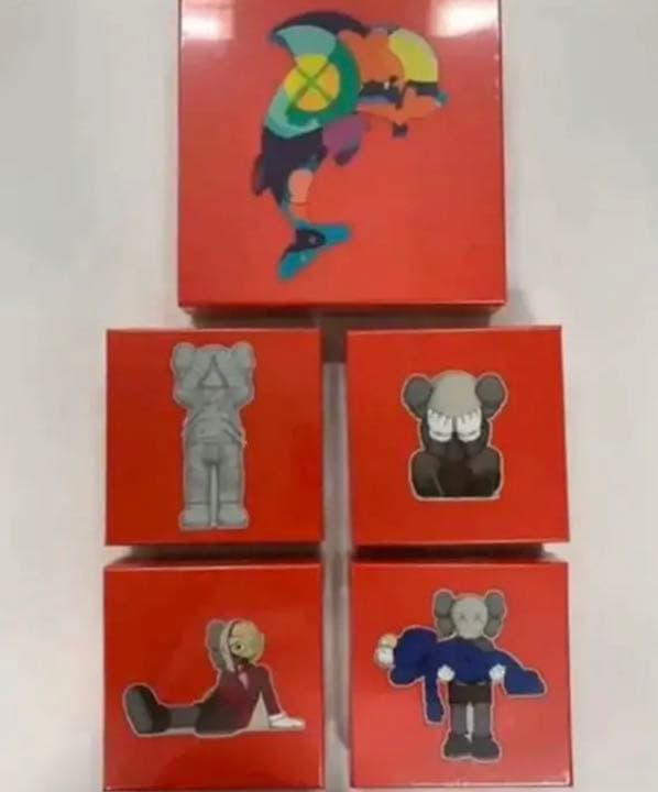 KAWS TOKYO FIRST パズル 5種セット カウズ L108960352 - キャラクター