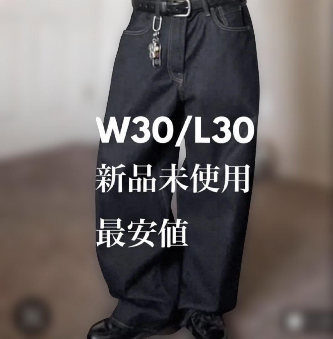 ギャップ スーパーバギーデニム ブラック30/30 - メルカリ