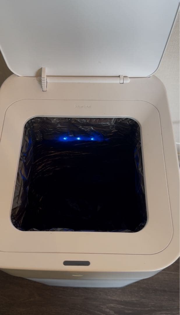 townew電動ゴミ箱 自動開閉 密封機能付きカートリッジ5個付！スマートゴミ箱