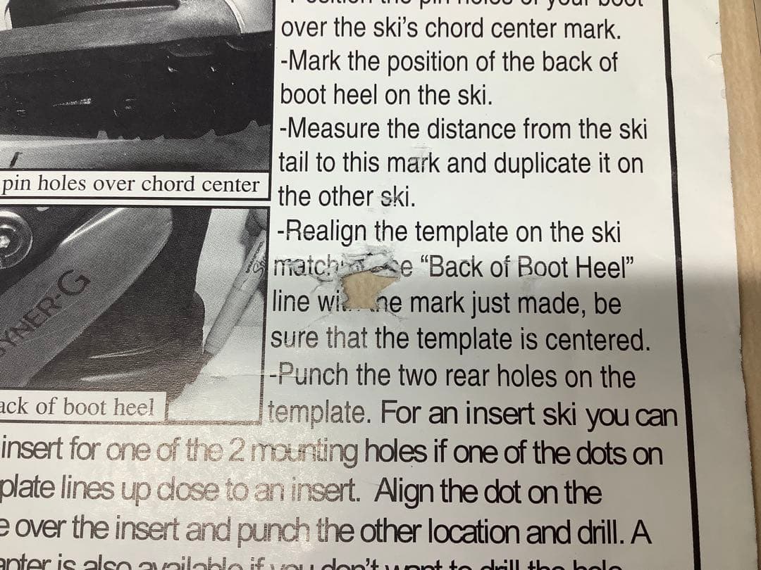 【レア品・未使用】テレマークスキー用ビンディング　テレブルドッグ