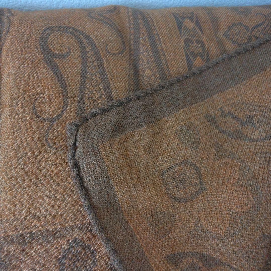 専用「美品」ETRO エトロ　大判　ストール　ショール　　正方形　ウール/シルク