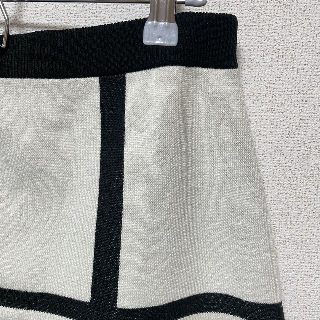 美品♡DESCENTE デサントゴルフ セットアップ ニット スカート チェック