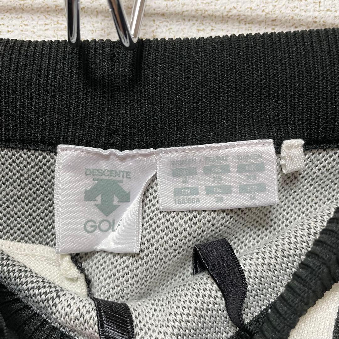 美品♡DESCENTE デサントゴルフ セットアップ ニット スカート チェック