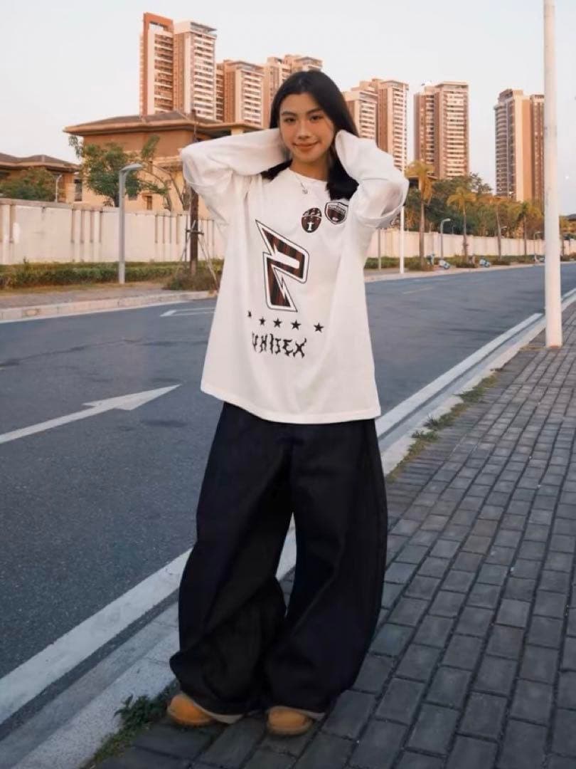 Peoplesense A-line Wide-leg Jeans Peoplesense Vintage Jeans Wide