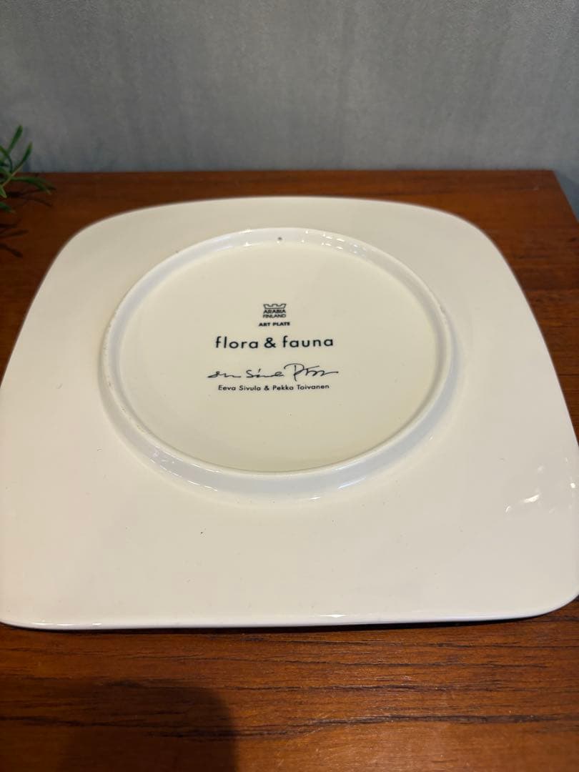 アラビア ARABIA flora & fauna 2001 イヤープレート