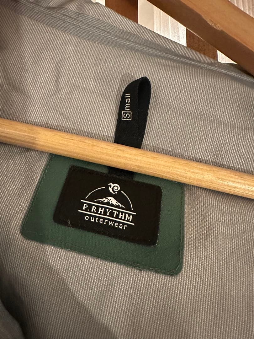 p.rhythm peak jacket Sサイズ プリズムアウターウェア