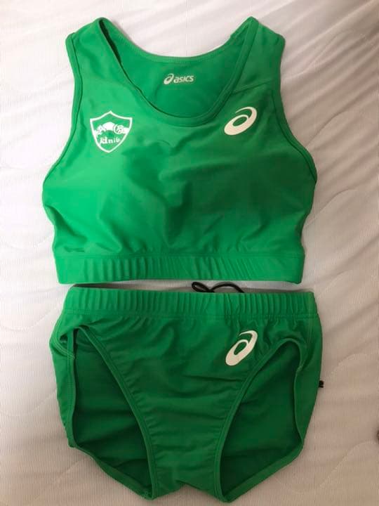 青山学院大学女子陸上部レーシングユニフォーム上下 本当の最終値下 L